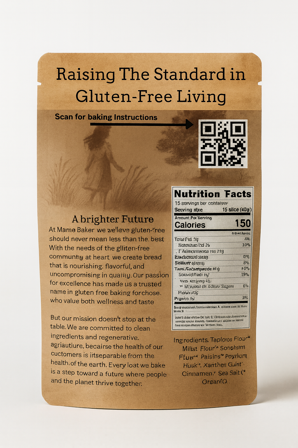 Cinnamon Raisin Gluten-Free Bread Mix